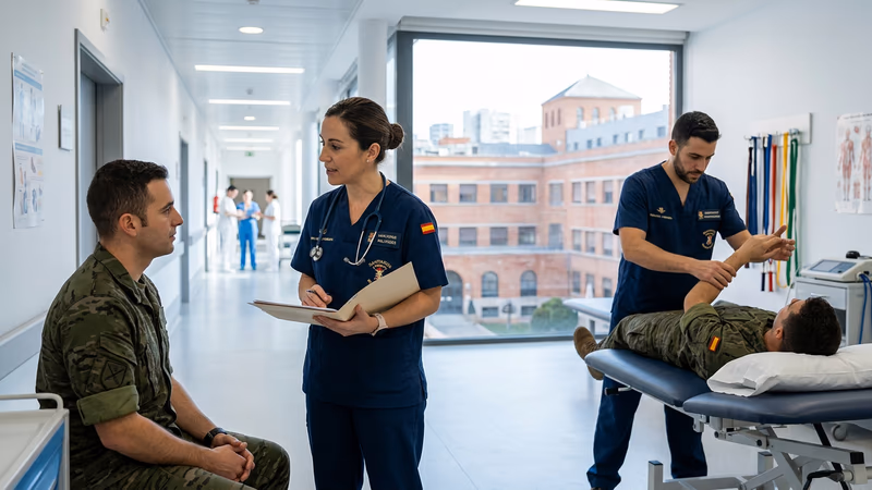 Admitidos Enfermería Especialista y Fisioterapia Defensa 2026