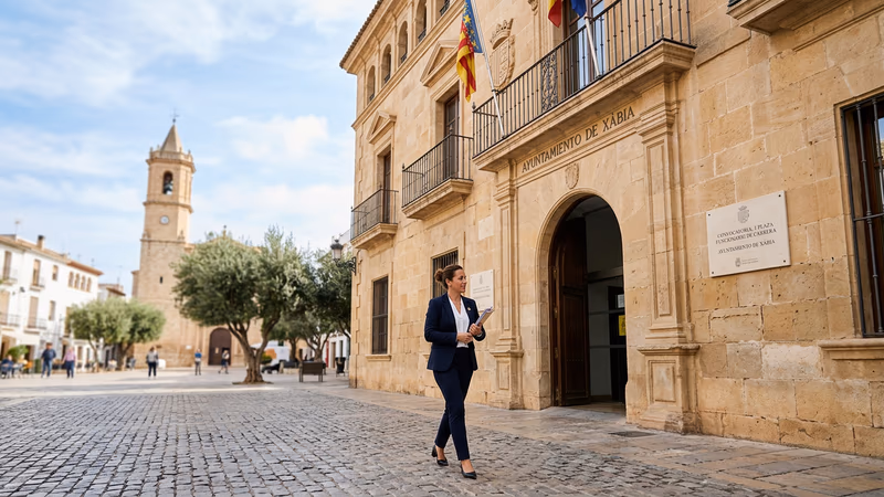 Convocatoria Ayuntamiento de Xàbia 2026: 1 plaza de funcionario