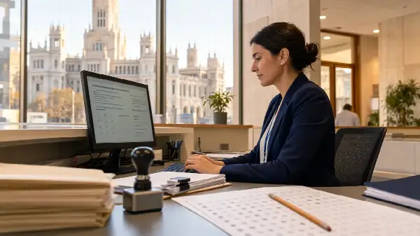 Auxiliar Administrativo Ayuntamiento de Madrid — Domina con Tests